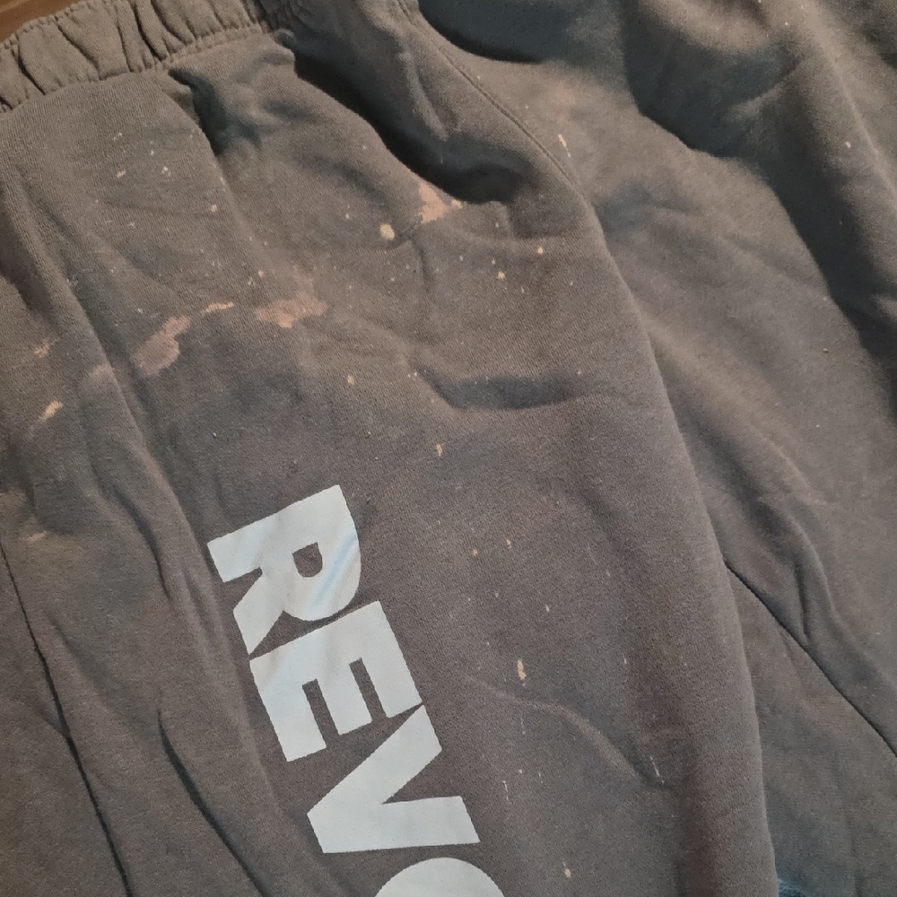 REVOLVE Charcoal Joggers with Logo